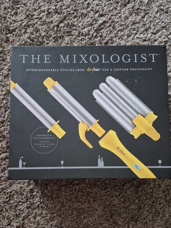 Drybar Other - Drybar The Mixologist Interchangeable Styling Iron - Yellow and Silver